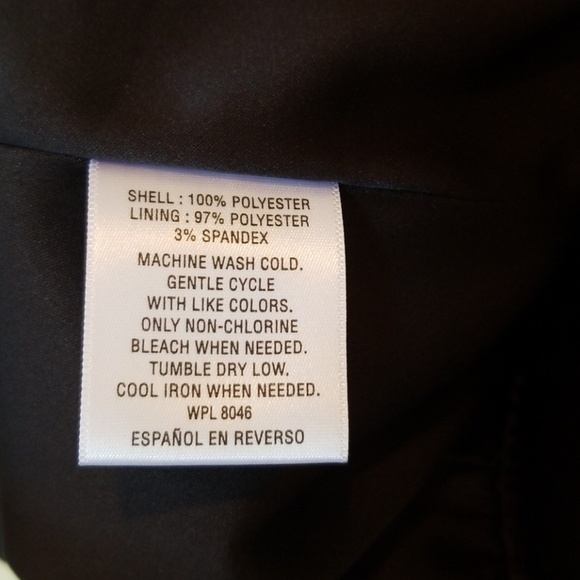 Thalia black and gold v neck blouse - Picture 4 of 5